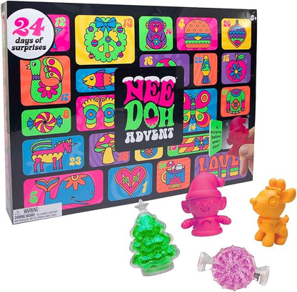 NeeDoh Adventskalender – 24 Squishy-Überraschungen