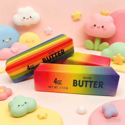 Butter Squishy Regenbogen - XXL Slow Rising
