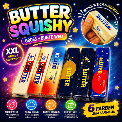Butter Squishy Groß Bunte Welt