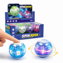 3D LED Spinner - Leuchtender Press & Spin Ball