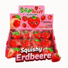 Erdbeer-Squishy - Fruchtiger Knautschspaß