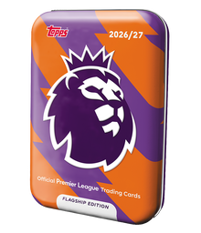 Topps Flagship Premier League 2026/27 – Mega Tin – Beispielmotiv, Lieferung 1 Tin