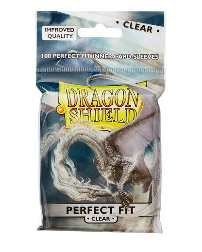 Dragon Shield Perfect Fit Innenhüllen - Clear - 100 Stück - Produktansicht
