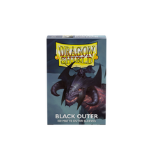 Dragon Shield Matte Outer Sleeves - Black - 100 Stück - Produktansicht