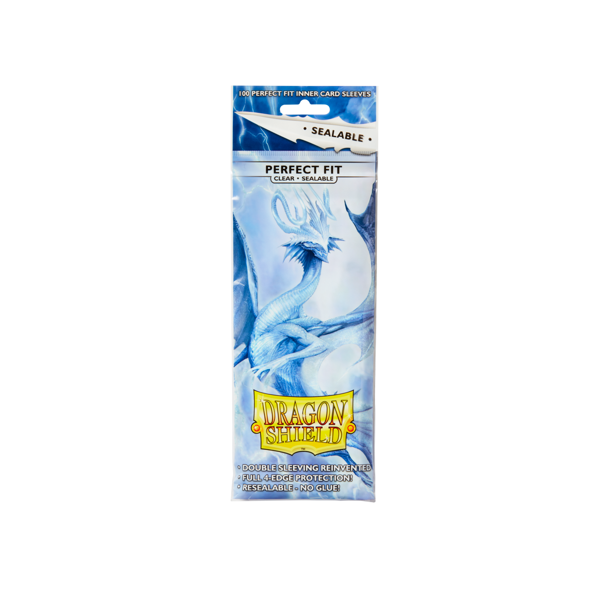 Dragon Shield Perfect Fit Sealable Innenhüllen - Clear - 100 Stück - Produktansicht