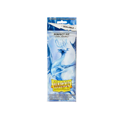 Dragon Shield Perfect Fit Sealable Innenhüllen - Clear - 100 Stück - Produktansicht