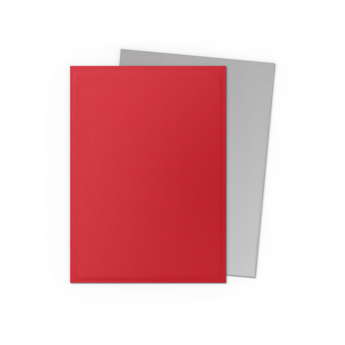 Dragon Shield Matte Dual Kartenhüllen - Crimson & Silver - 100 Stück - weitere Ansicht