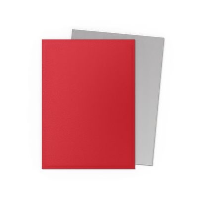 Dragon Shield Matte Dual Kartenhüllen - Crimson & Silver - 100 Stück - weitere Ansicht