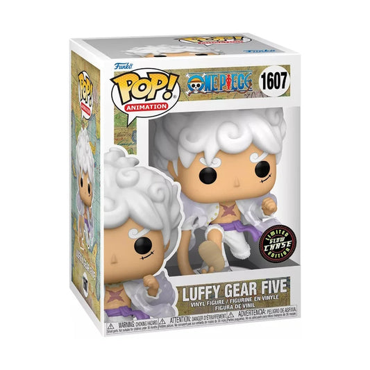 Funko POP! Animation One Piece - Luffy Gear Five (#1607) - Limited Glow Chase Edition