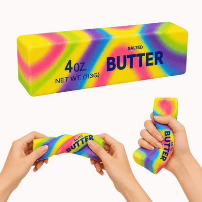 Butter Squishy Regenbogen - XXL Slow Rising