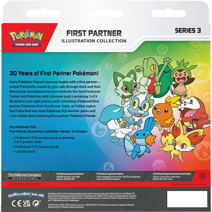 Pokémon – First Partner Illustration Collection – Series 3 – (ENG)