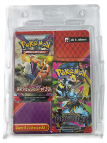 Pokémon Sammelkartenspiel 2er Boosterpack-Set – Entwicklungen in Paldea & Dunkelwacht (DE)