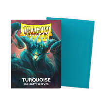 Dragon Shield Matte Kartenhüllen - Turquoise - 100 Stück - Produktansicht