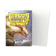 Dragon Shield Classic Kartenhüllen - White - 100 Stück - Produktansicht