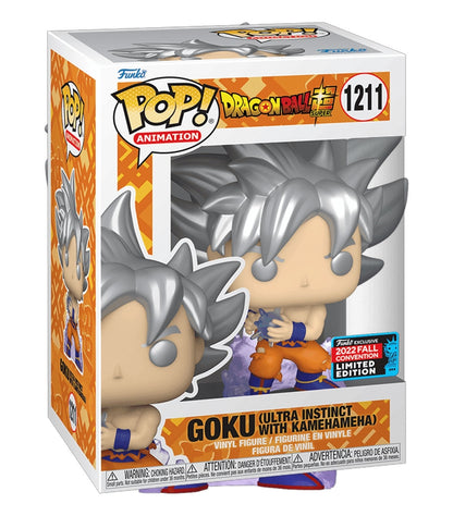 Funko POP! Dragon Ball Super - Goku Ultra Instinct with Kamehameha #1211 - NYCC Shared - weitere Ansicht