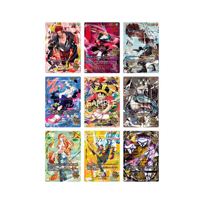 Neun japanische Promokarten des 4th Anniversary Set