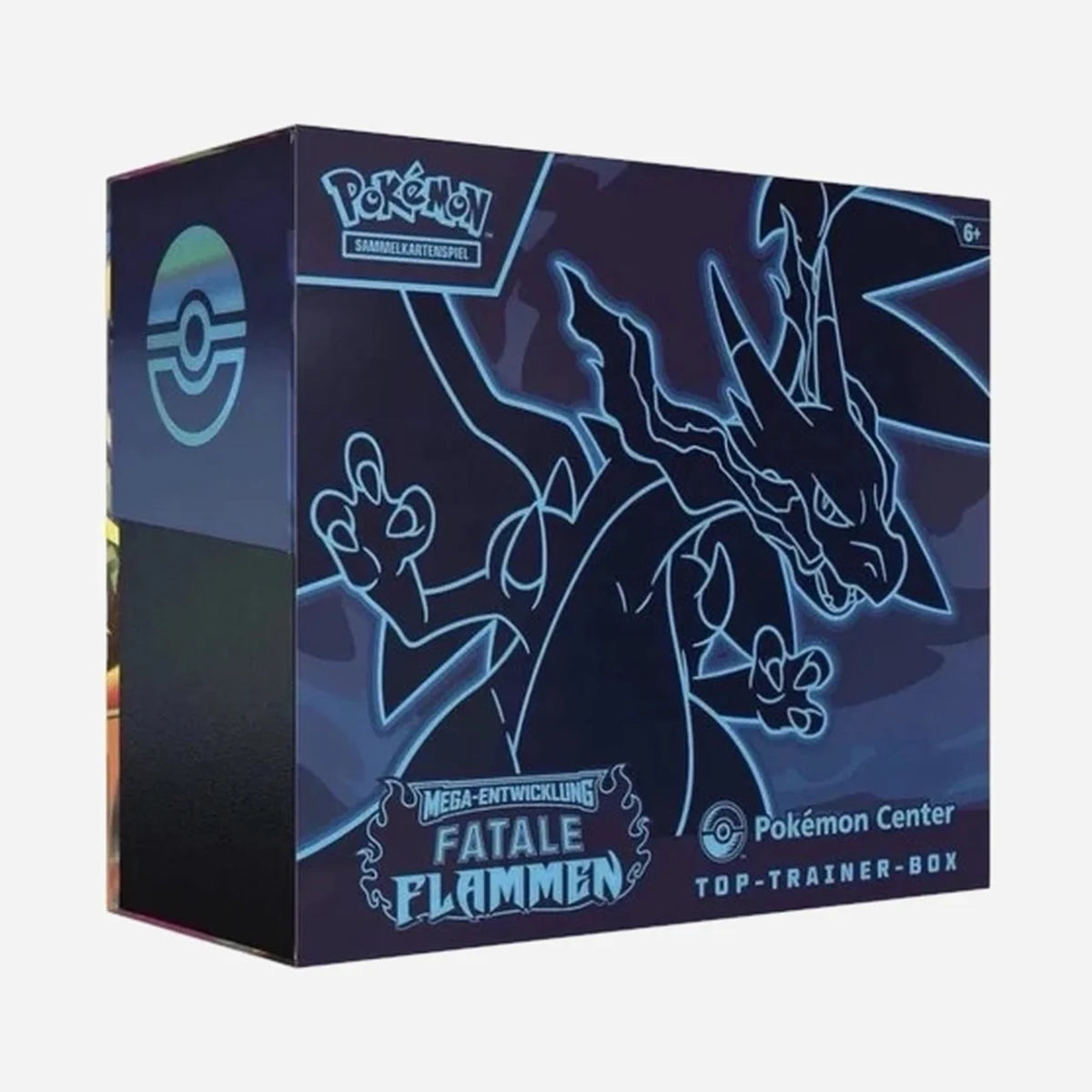 Pokémon Fatale Flammen – Pokémon Center Top-Trainer-Box – Deutsch