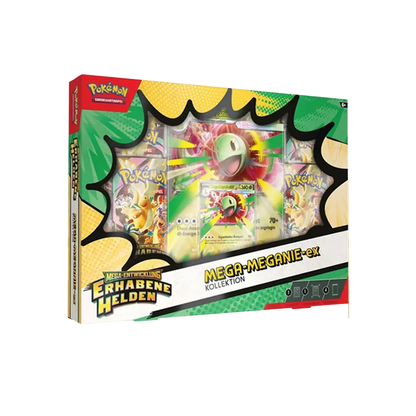 Pokémon Erhabene Helden – Mega-Meganie-ex Kollektion, deutsche Ausgabe